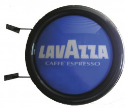 Insegna Lavazza Bifacciale